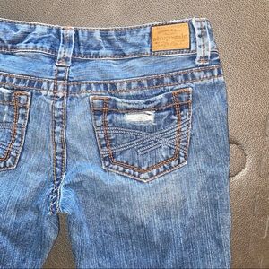 Aeropostale Hailey Skinny Flare LONG Jeans!